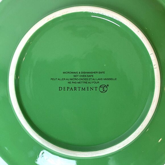 Funny Wine Christmas Appetizer Plate Department 56 Holiday Hosting Hostess - Picture 4 of 4